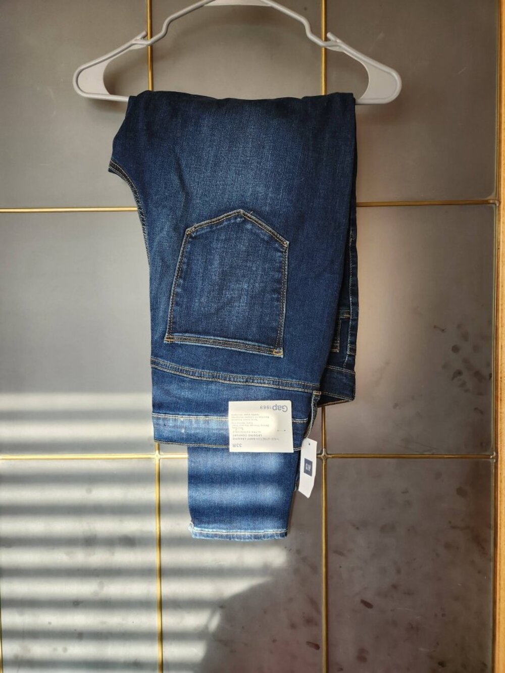 Gap STRETCH 1969 true skinny legging jean high stretch rich indigo - 33R